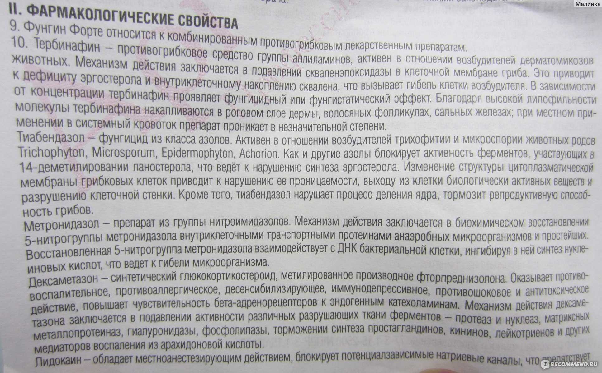 Использование препарата фунгин форте для лечения заболеваний кожи у кошек