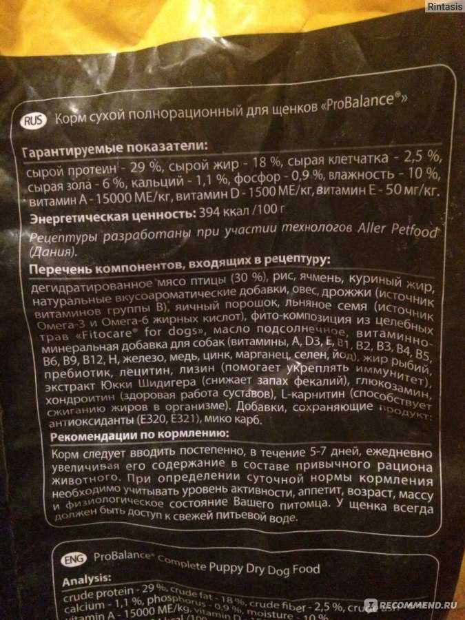 Probalance (пробаланс): обзор корма для кошек, состав, отзывы