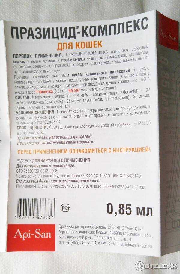 Ин-ап комплекс для кошек: защита питомцев от всех паразитов
