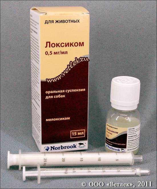 Локсиком д/собак до 25кг 15мл