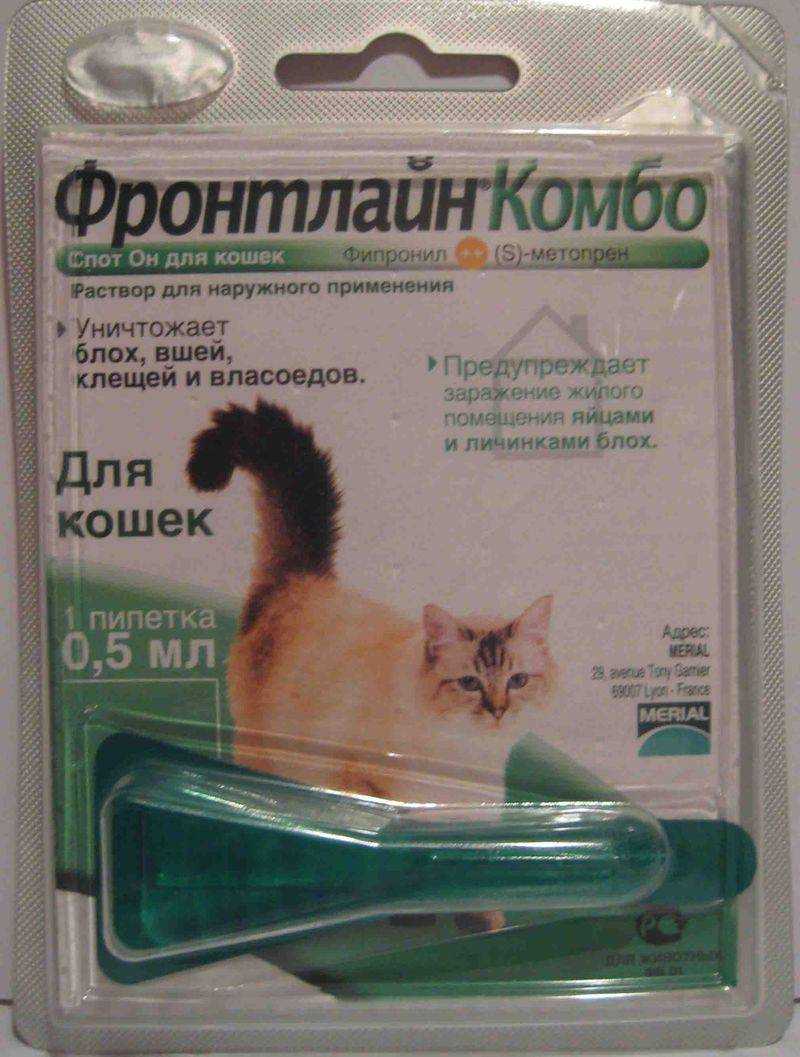 Фронтлайн для кошек, собак и хорьков — инструкция по применению
