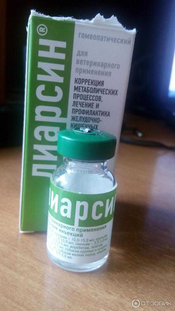 «лиарсин» для собак и кошек: инструкция по применению