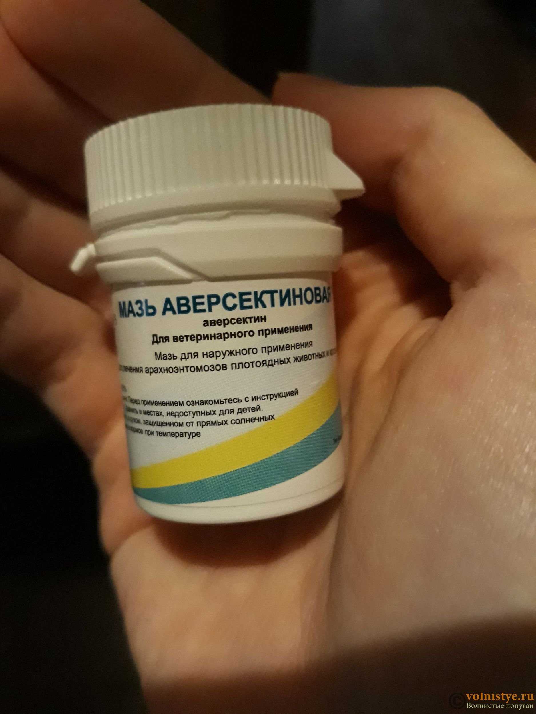 Аверсектиновая мазь – инструкция, механизм действия, состав и аналоги