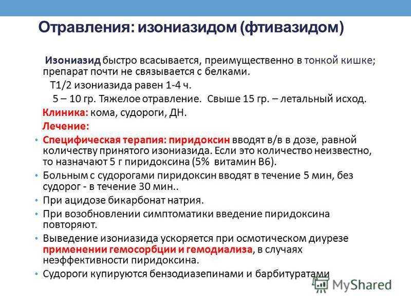 Изониазид: инструкция по применению для собак